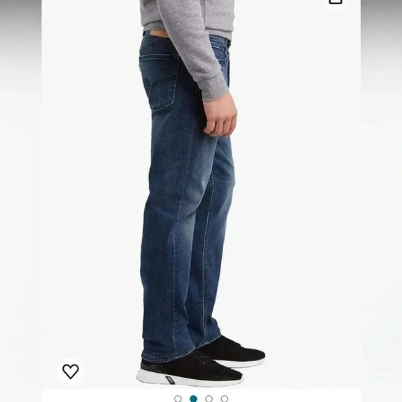 Levi’s 541 Athletic Tapered Dark Wash Jeans Size  46x32 - Picture 3 of 11